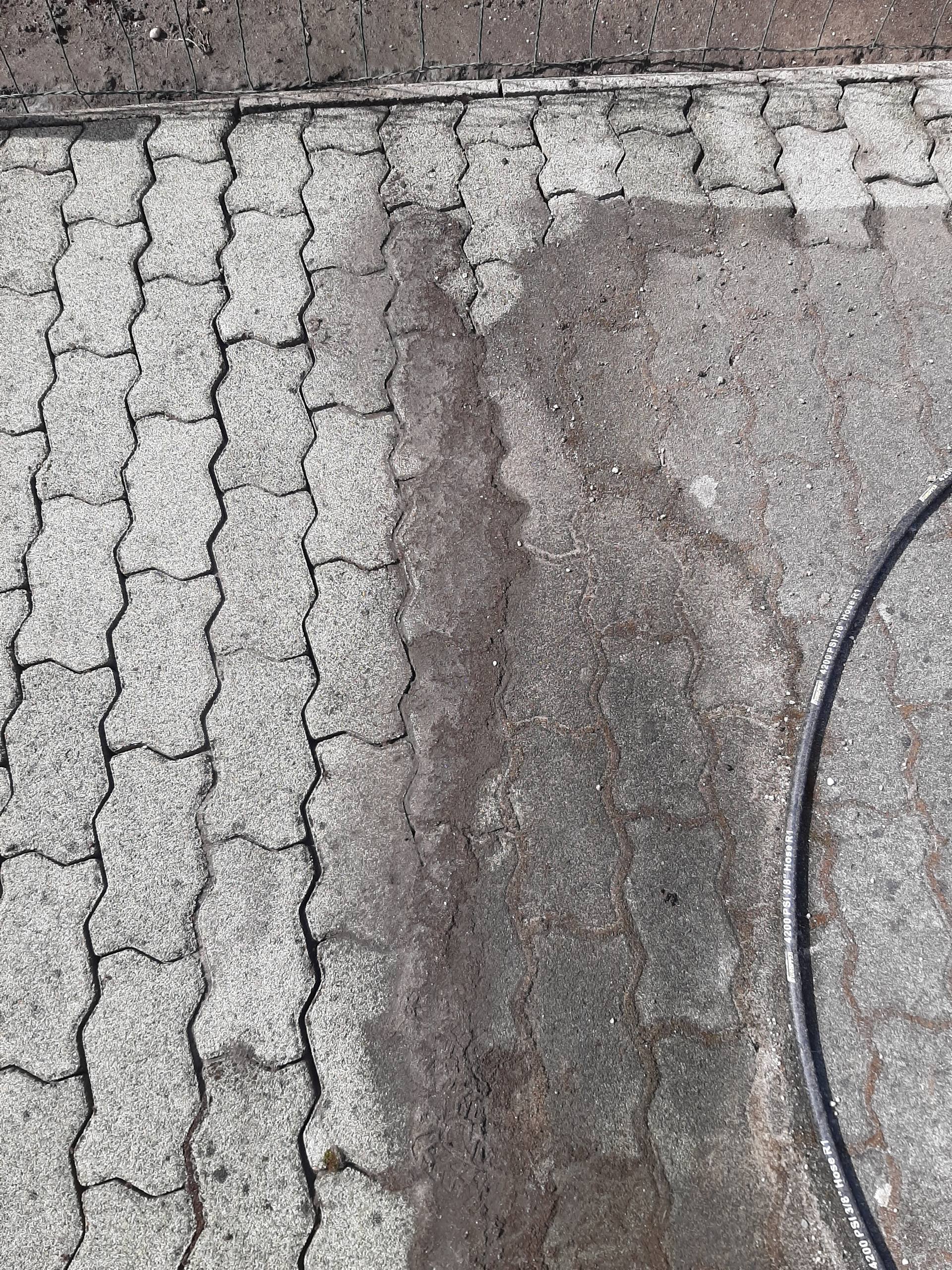 Térkőtisztítás referencia – fotó 001