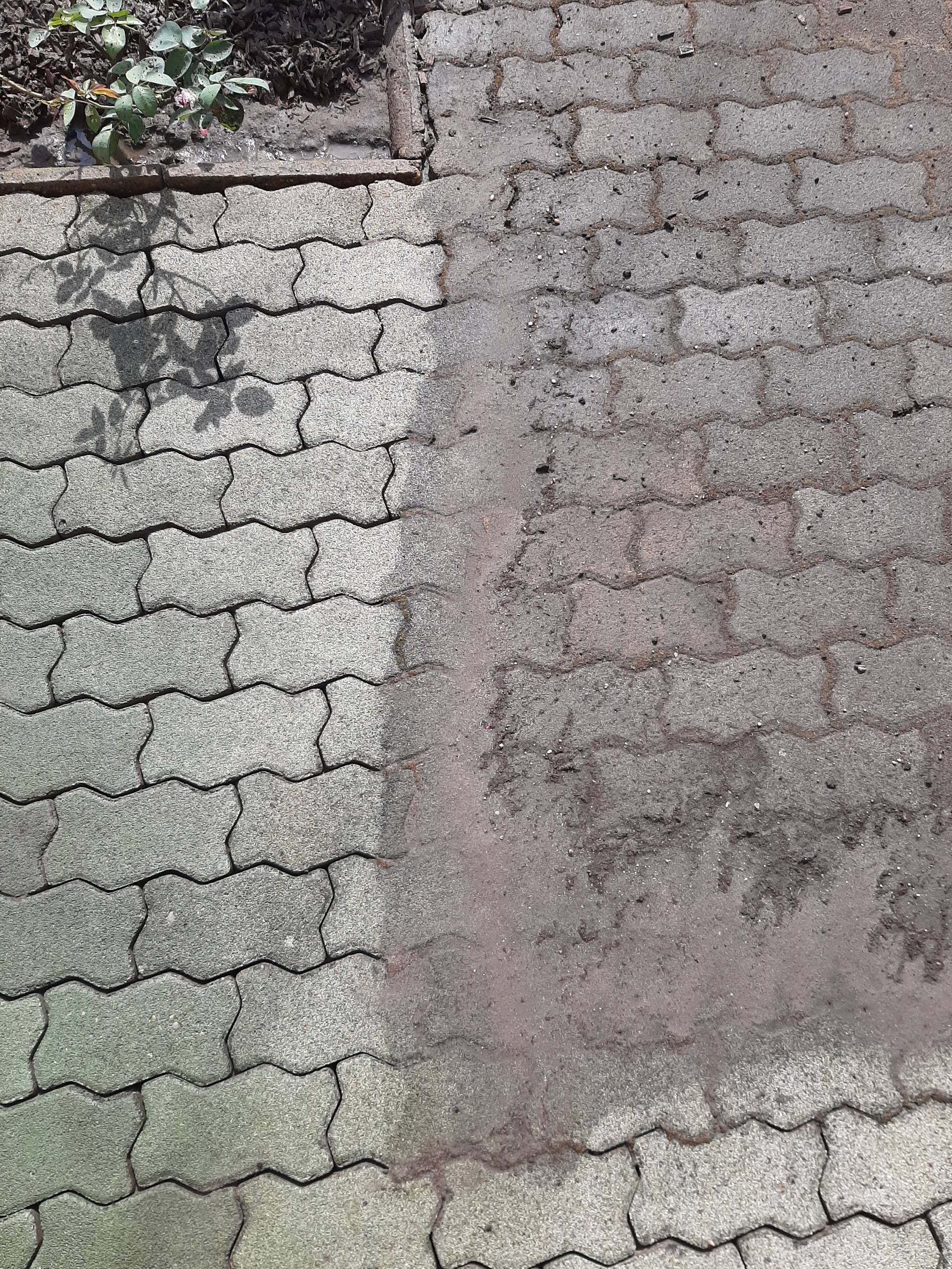 Térkőtisztítás referencia – fotó 004